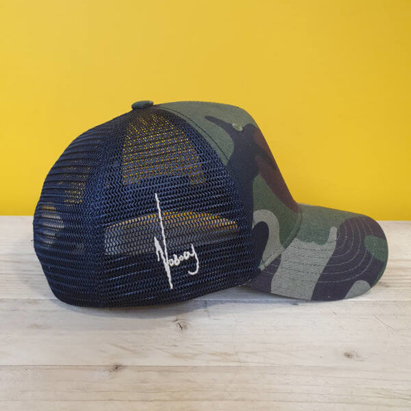 Limited Edition Camo Cap designed by Joey Nobody